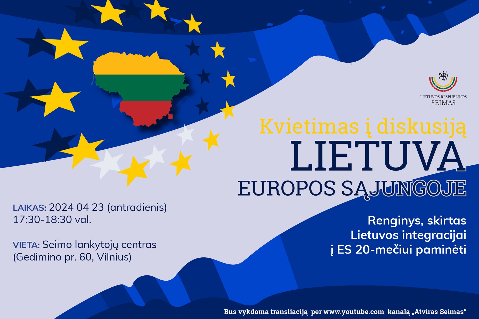 Seime – diskusija „Lietuva Europos Sąjungoje“