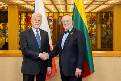 2026 03 12<br>Lietuvos parlamento svečias – Čekijos Respublikos Prezidentas Petras Pavelas