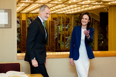Speaker of the Seimas met with Felipe VI, King of Spain