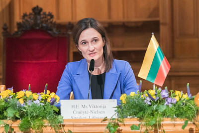 Speaker of the Seimas congratulates newly elected Marshals of the Polish Sejm and Senate