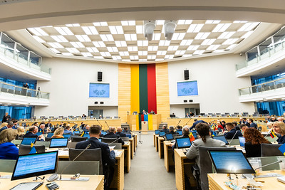 Seimas pasveikino JAV minint 250-ąsias Nepriklausomybės metines