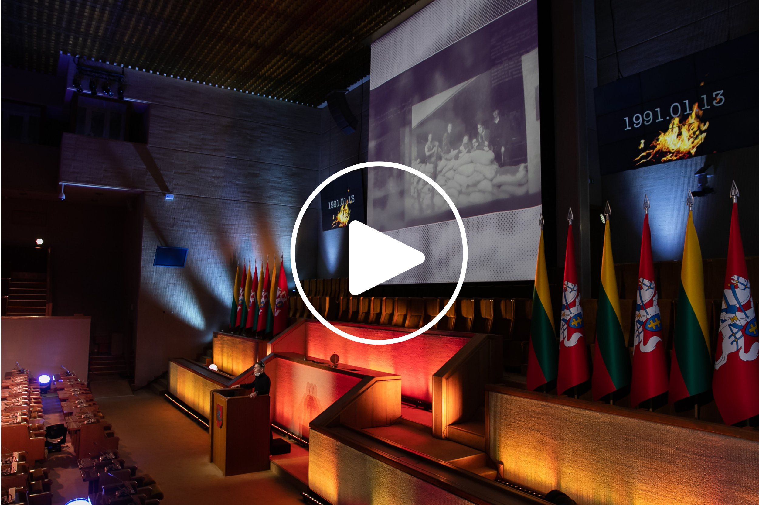 Seimo posėdžio transliacija