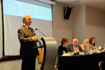 Seimo delegacijos Baltijos Asamblėjoje pirmininkas G. Drukteinis dalyvauja 69-ojoje BIPA plenarinėje sesijoje Šefilde, Jungtinėje Karalystėje