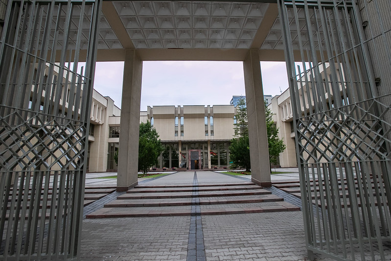 Parodos Seimo rūmų Didžiajame kieme