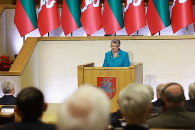 Nepriklausomybės Akto signatarė B. Valionytė: „Šito Lietuva niekada nepamirš“