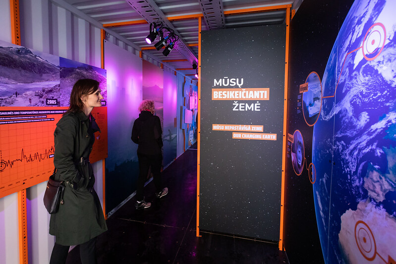 2022 05 14</br>Seimo Pirmininkė V. Čmilytė-Nielsen dalyvavo Klimato kaitos muziejaus atidaryme