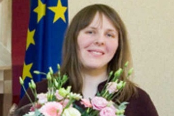 2010 m. stipendijos laureatė V. Bukaitė