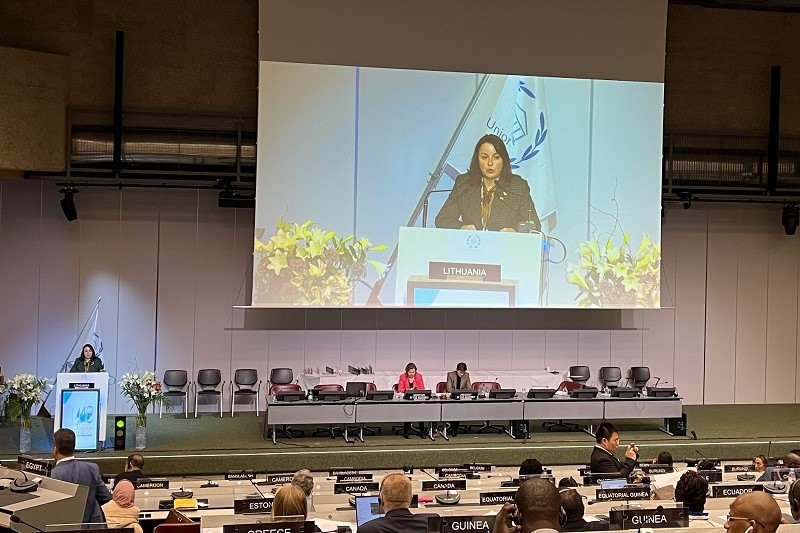 148-ojoje Tarpparlamentinės Sąjungos Asamblėjoje – Seimo delegacijos įspėjimai pasaulio parlamentams apie Rusijos keliamas grėsmes