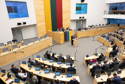 Seimas patikslinto teisės aktų priėmimo reglamentavimą