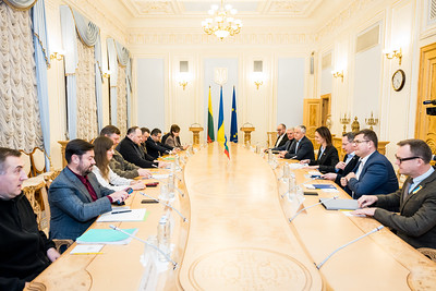 2022 11 10</br>Seimo Pirmininkės Viktorijos Čmilytės-Nielsen vadovaujama delegacija Kyjive dalyvavo Lietuvos Seimo ir Ukrainos Aukščiausiosios Rados asamblėjos sesijoje