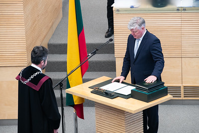 Seimo Tėvynės sąjungos-Lietuvos krikščionių demokratų frakcijos pranešimas: „Prisiekė Seimo narys Kęstutis Navickas“