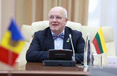 Seimo Pirmininkas J. Olekas Kišiniove susitiko su Moldovos šalies vadovybe