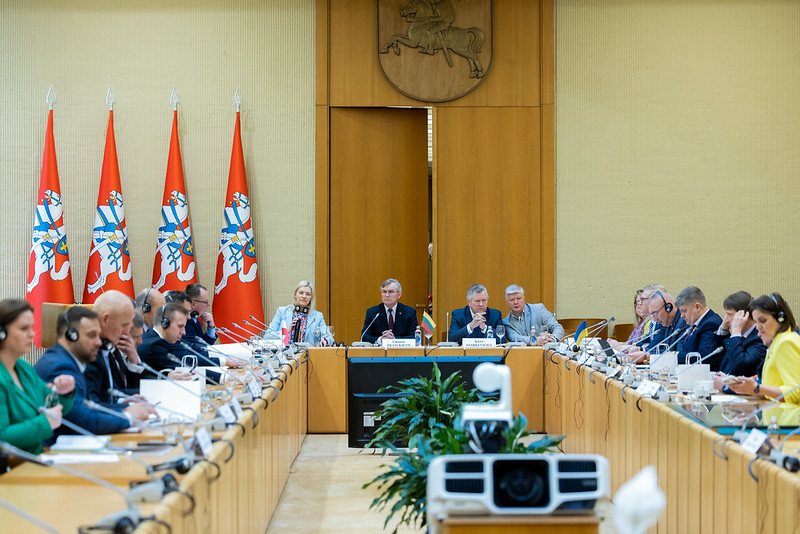 2024 04 05</br>Trišalis Lietuvos, Lenkijos ir Ukrainos parlamentų delegacijų ir žemdirbių organizacijų atstovų susitikimas
