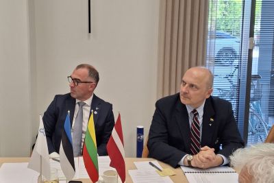 Seimo delegacijos Baltijos Asamblėjoje atstovai dalyvauja Pernu vykstančiame Baltijos Asamblėjos posėdyje