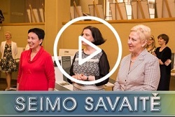 „Seimo savaitės“ reportažas iš parodos „Praradę Tėvynę. Išeivių iš Baltijos šalių istorija. 1944–1952“ atidarymo (2015 m. birželio 22 d.)