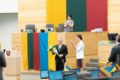 Seimo Liberalų sąjūdžio frakcijos pranešimas: „JAV senatoriui R. Durbinui įteiktas aukščiausias Seimo apdovanojimas – A. Stulginskio žvaigždė“