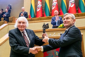 2019 metų Laisvės premijos laureatas Albinas Kentra