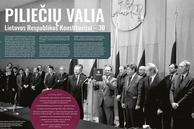 PILIEČIŲ VALIA: Lietuvos Respublikos Konstitucijai – 30