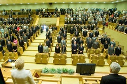 2010 m. birželio 15 d. iškilmingas minėjimas Lietuvos Respublikos Seime