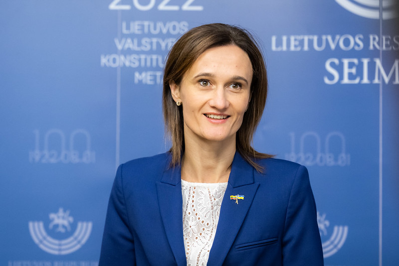 Seimo Pirmininkė sveikina Lietuvos prokurorų bendruomenę