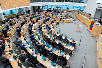 Seimas po pirmo svarstymo grąžino valstybės biudžeto projektą Vyriausybei tobulinti