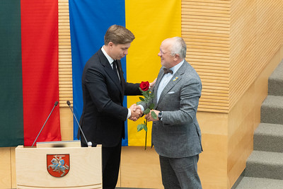 2026 06 30 <br>Seimo posėdyje Mindaugas Sinkevičius patvirtintas Ministru Pirmininku