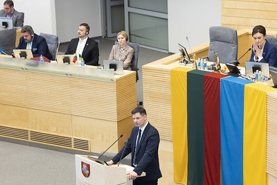 Seimo Tėvynės sąjungos-Lietuvos krikščionių demokratų frakcijos pranešimas: „Seimas Rusijos karą prieš Ukrainą pripažino ukrainiečių tautos genocidu“