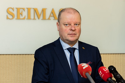 Seimo Pirmininkas išvyksta darbo vizito į Estiją