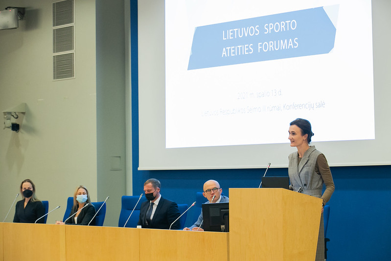 2021 10 13</br>Lietuvos sporto ateities forumas