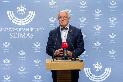Seimo Pirmininkas J. Olekas susitiks su Europos Audito Rūmų Pirmininku T. Merfiu