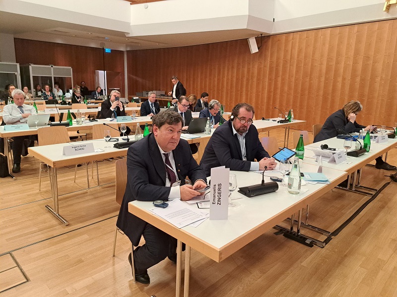 Seimo delegacijos Europos Tarybos Parlamentinėje Asamblėjoje pirmininkas Emanuelis Zingeris: „Turime sutelkti Europą Rusijos agresijos žalos registro efektyviam įgyvendinimui“