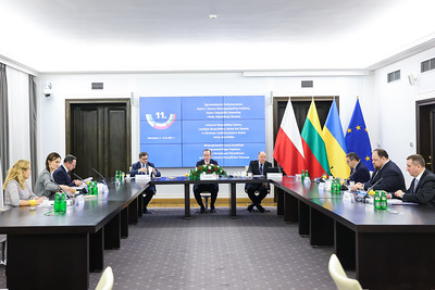 Seimo atstovai dalyvauja Lietuvos Respublikos Seimo, Lenkijos Respublikos Seimo bei Senato ir Ukrainos Aukščiausiosios Rados narių asamblėjos sesijoje aptariant pasikeitusią situaciją regione