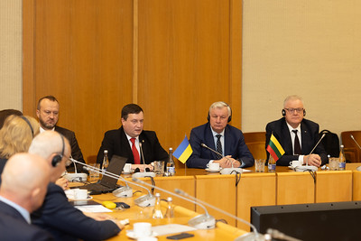 2025 11 19<br> Susitikimas su Ukrainos centrinės žvalgybos valdybos pareigūnais