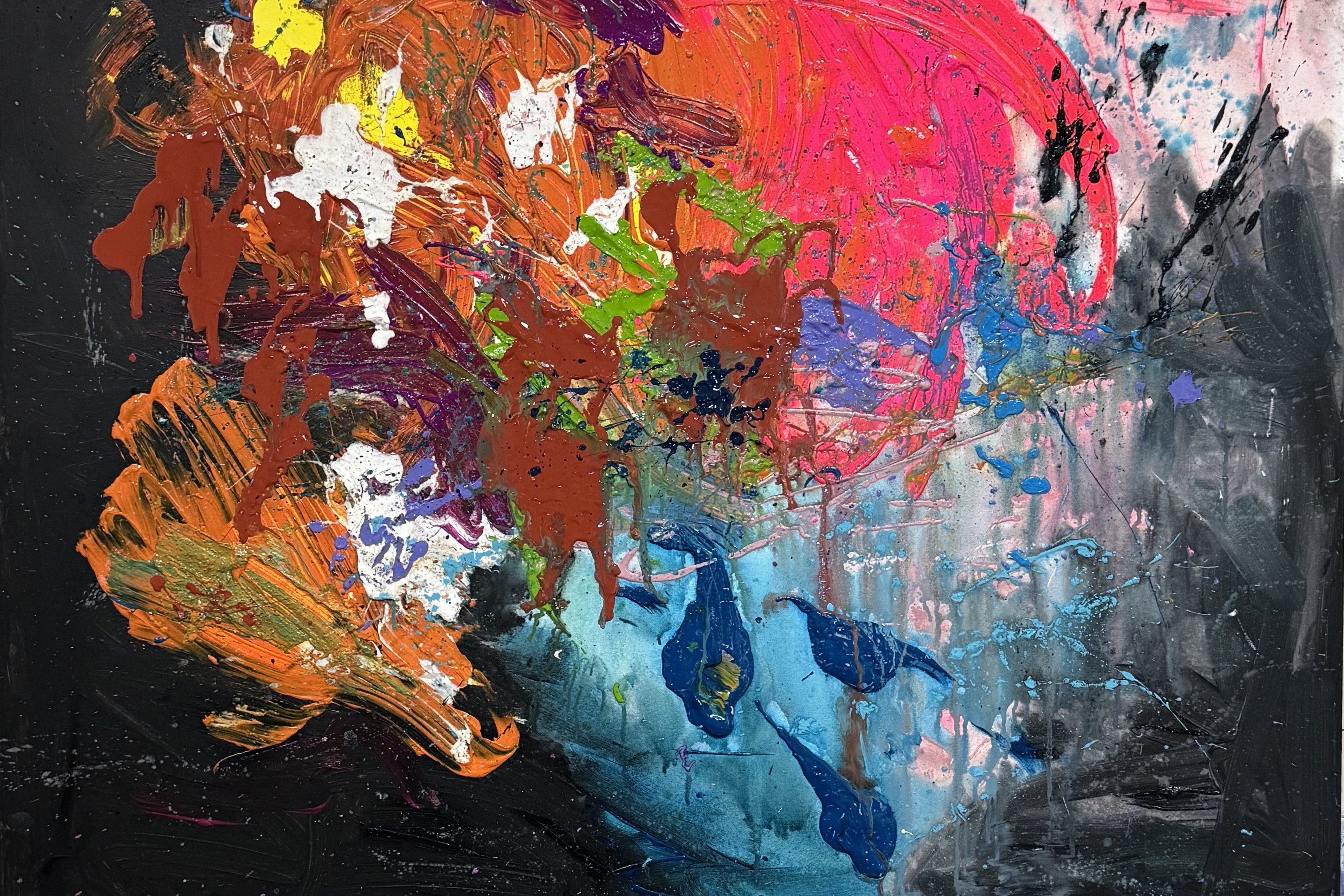 Oksanos Brenzovich paroda „The Blue. Transformacija“ (Vitražo galerija)