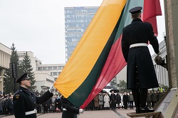 Valstybės vėliavos pakėlimo ceremonija (2023 01 13)
