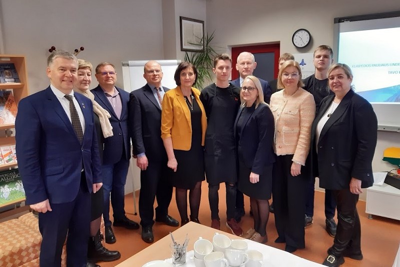 Jūrinių reikalų komisija lankėsi mokslo įstaigose Klaipėdoje