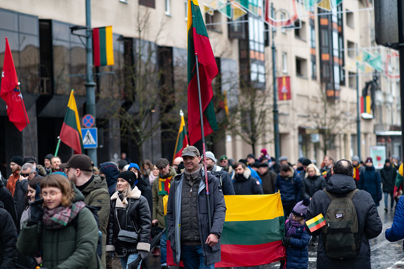11/03/2023 Commemoration of the Day of Restoration of Independence of Lithuania at the Visitor Centre of the Seimas