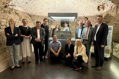 Laisvės kovų ir valstybės istorinės atminties komisija lankėsi Vilniaus arkikatedros požemiuose