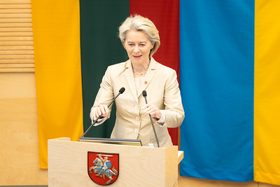 Speech by President von der Leyen at the occasion of the Twenty-Year EU Anniversary Celebration in the Lithuanian Parliament (Seimas) on Europe Day