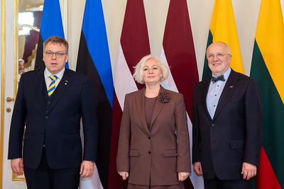 2025 11 13<br>Seimo Pirmininkas Juozas Olekas dalyvavo Baltijos valstybių parlamentų pirmininkų susitikime Rygoje