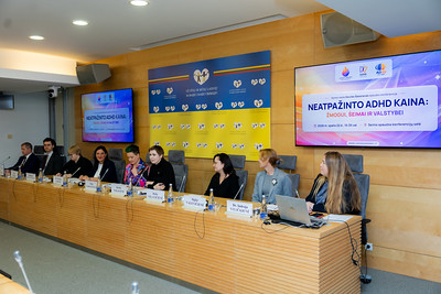 2026 10 22<br>Spaudos konferencija „Neatpažinto ADHD kaina: žmogui, šeimai ir valstybei“