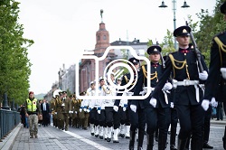 2022 m. birželio 14 d. Pagarbos eisena nuo Nepriklausomybės aikštės Gedimino pr. iki Aukų gatvės, Vilniuje