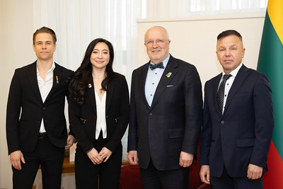 Seimo Pirmininkas J. Olekas: „Ačiū, kad garsinate Lietuvą“