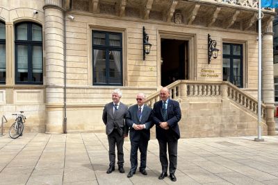 Seimo delegacijos Baltijos Asamblėjoje pirmininkas G. Drukteinis dalyvauja Liuksemburge vykstančioje Beniliukso Parlamento plenarinėje sesijoje