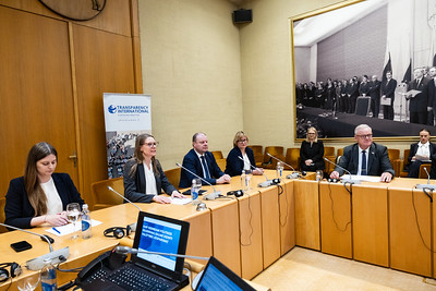 2025 04 08</br>Diskusija „Kaip didindami politikos skaidrumą galime didinti valstybės atsparumą?“