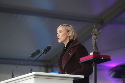 Seimo Laisvės premijų komisijos pirmininkė P. Kuzmickienė: „Apsisprendimas kovoti už laisvę yra mūsų tautos tapatybės dalis“ (2022-01-13)