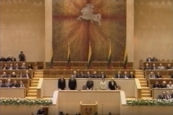 2000 m. kovo 11 d. iškilmingas posėdis, skirtas 10-osioms metinėms