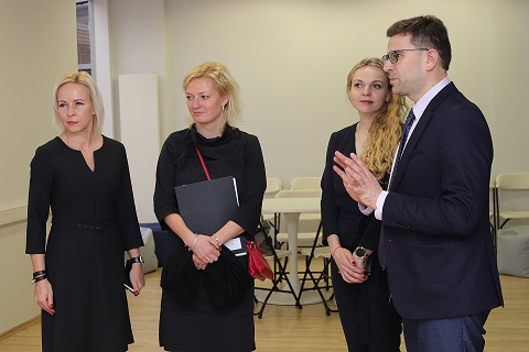 2019-12-06 Latvijos Saeimos kanclerės vizitas 