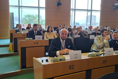Seimo Europos reikalų komiteto pirmininko pavaduotojas Arminas Lydeka: privalome vieningai dėti pastangas, kad Specialusis tribunolas pradėtų veikti kuo greičiau