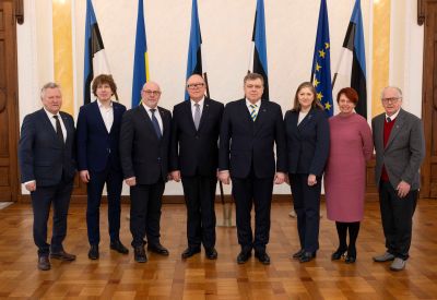 Seimo Tarpparlamentinių ryšių su Estijos Respublika grupės narių delegacija
lankėsi Estijoje

